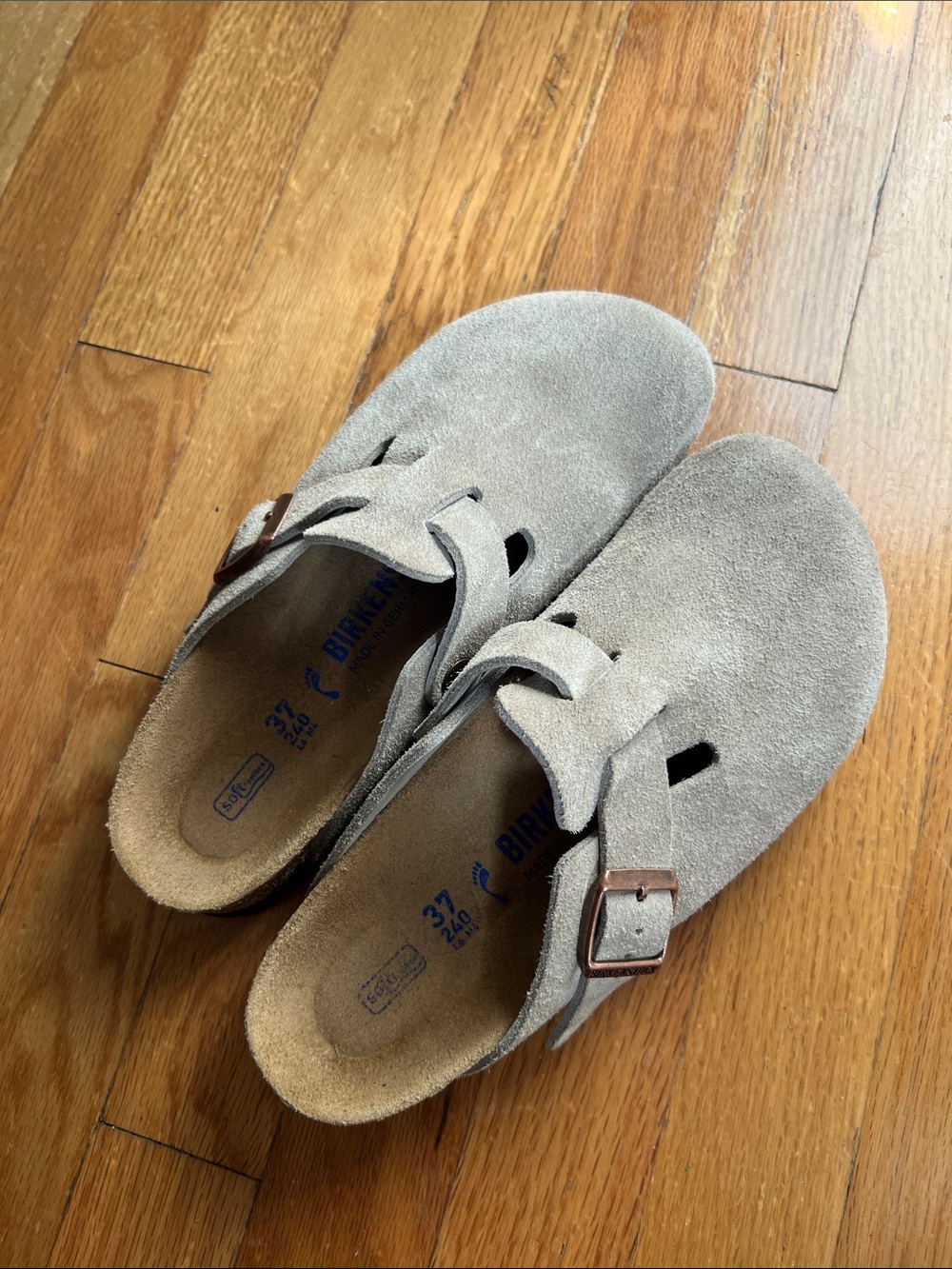 Birkenstock Boston soft footbed clogs size 37 (6-6.5)